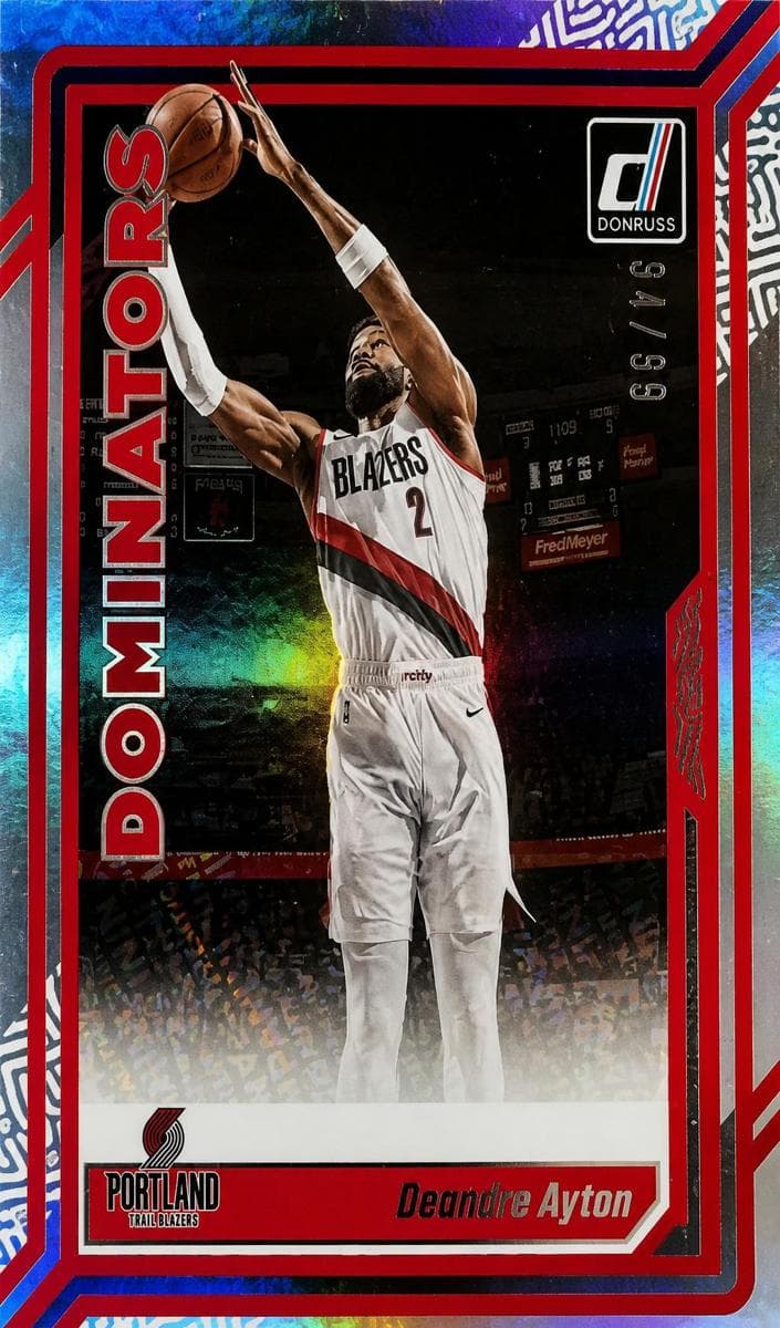 Deandre Ayton 2023 panini Donruss