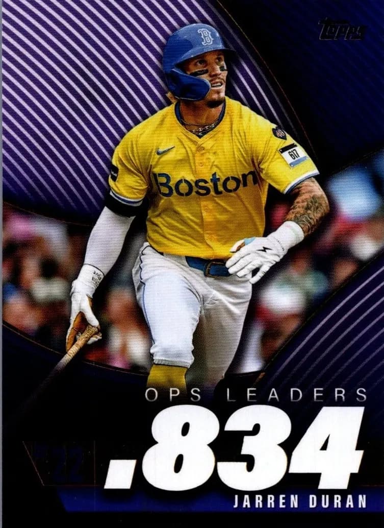 Jarren Duran 2025 topps Topps