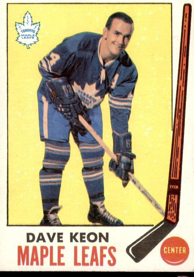 Dave Keon 1969 topps Topps