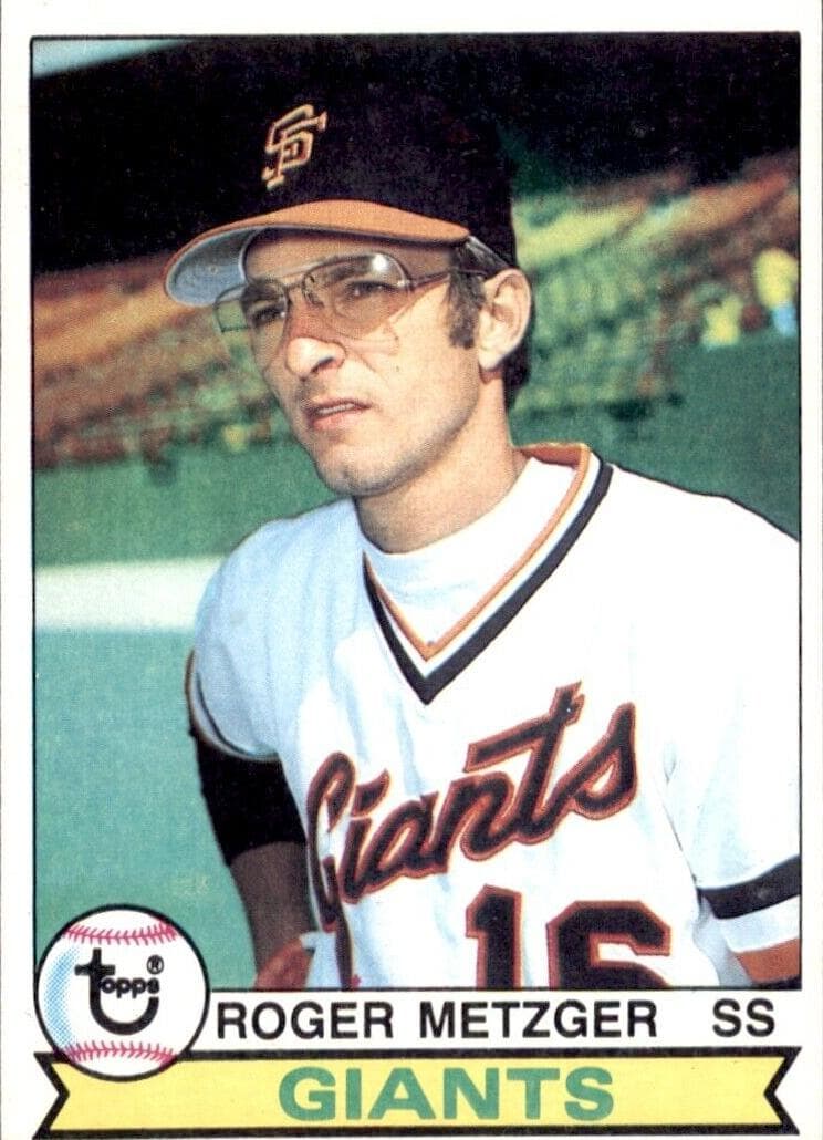 Roger Metzger 1979 topps Topps