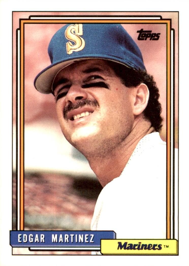 Edgar Martinez 1992 topps Topps