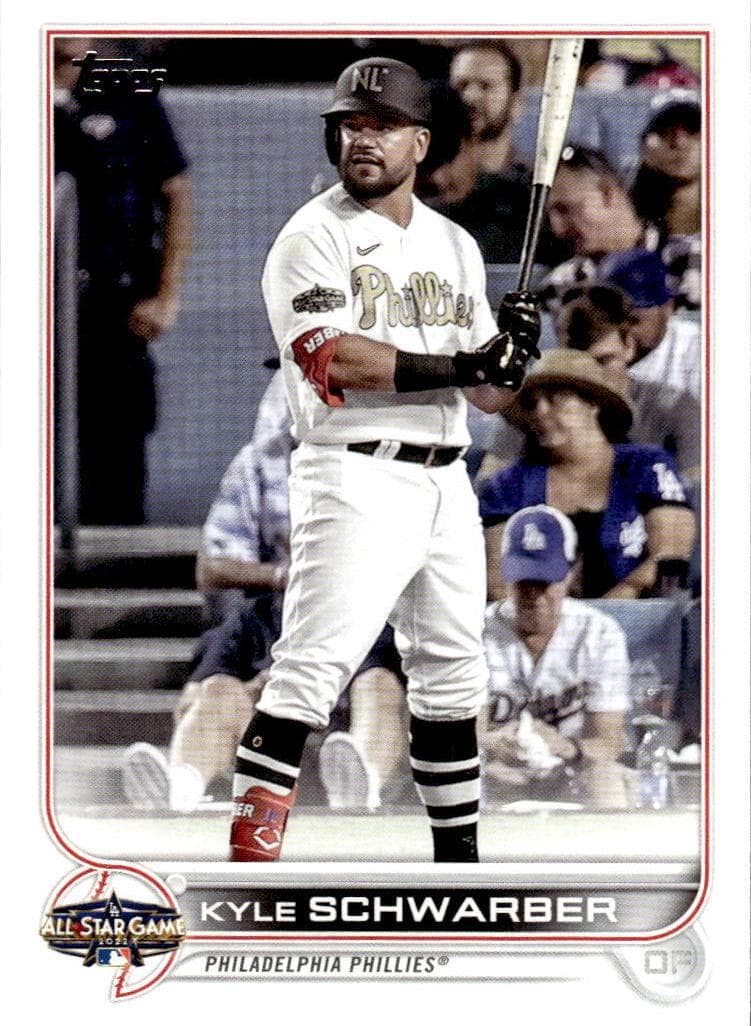 Kyle Schwarber 2022 topps Topps Update