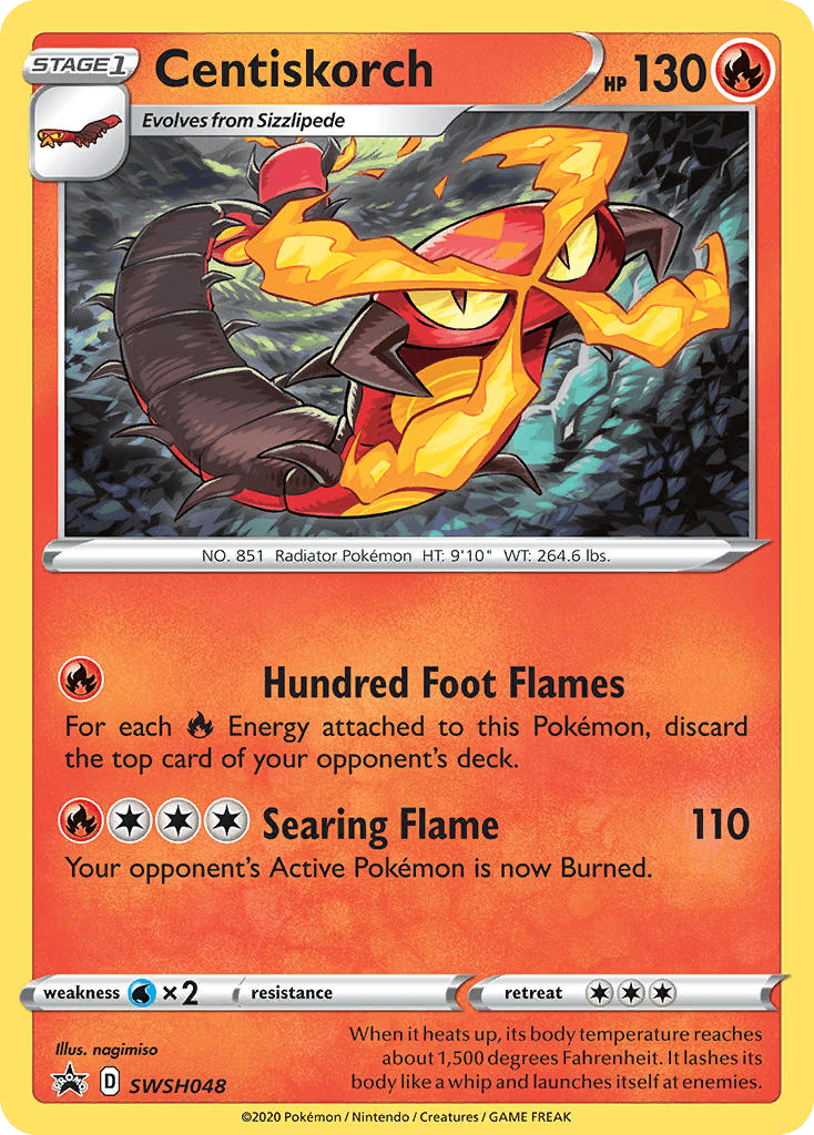 Centiskorch 2021 Pokemon