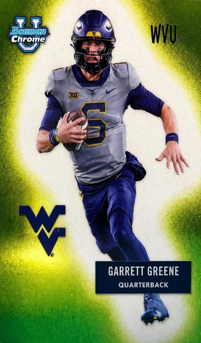Garrett Greene trading card