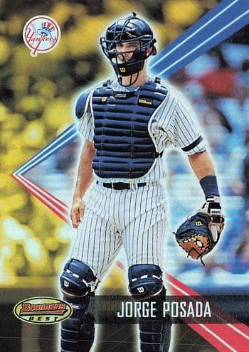 Jorge Posada 2001 bowman Bowman's Best