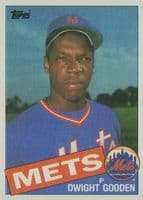 Dwight Gooden 1985 topps Topps Tiffany