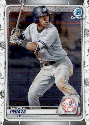 Oswald Peraza 2020 bowman Bowman Draft