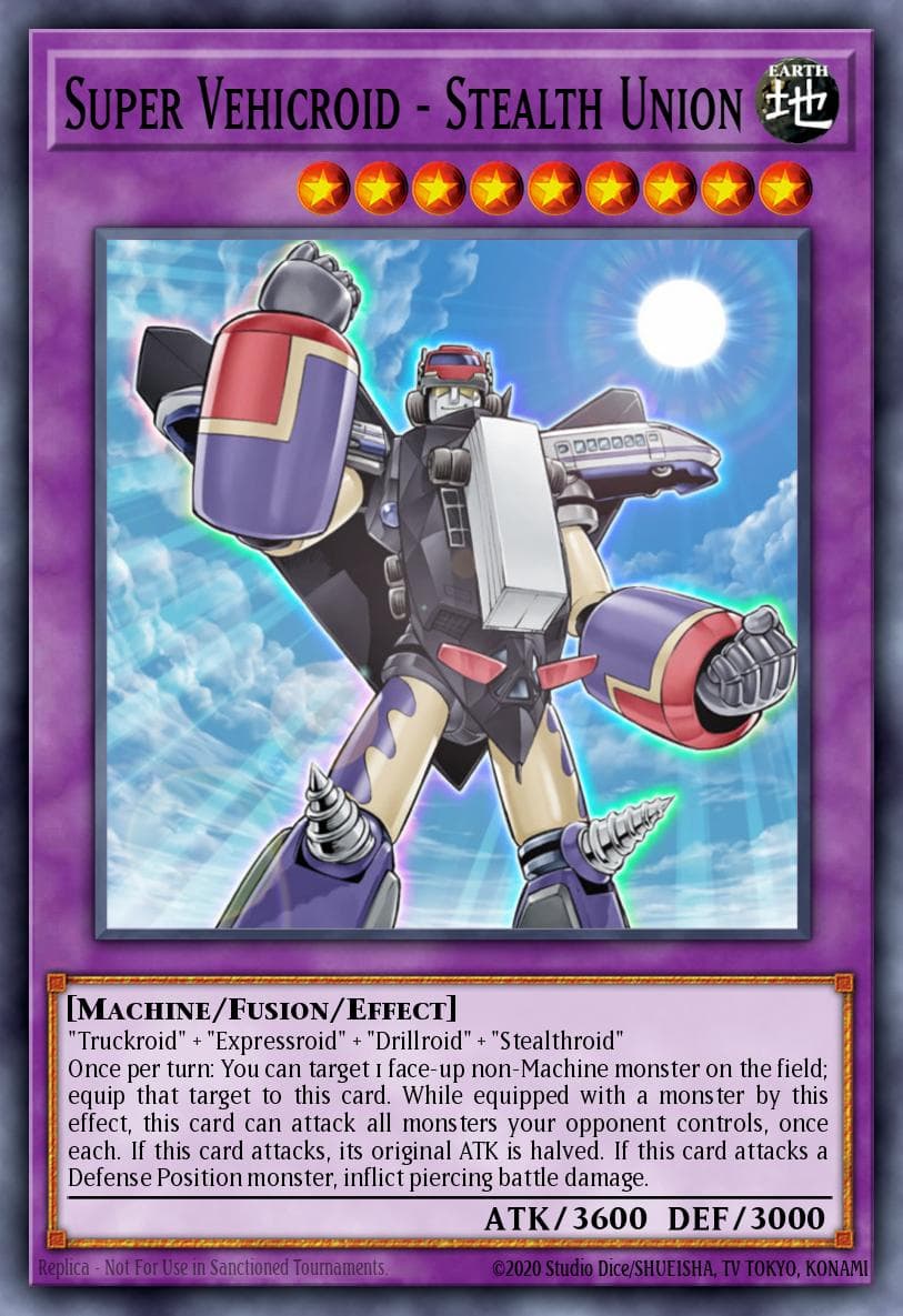 Super Vehicroid - Stealth Union #DL12-EN011