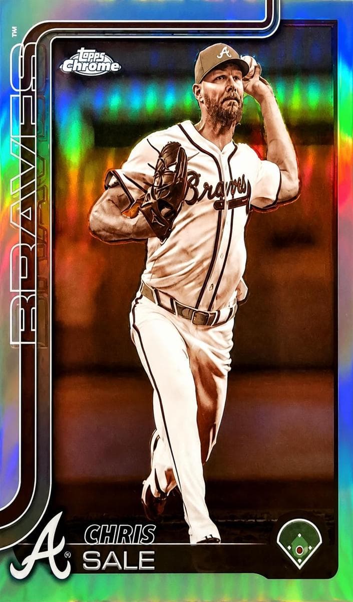 Chris Sale 2025 topps Chrome