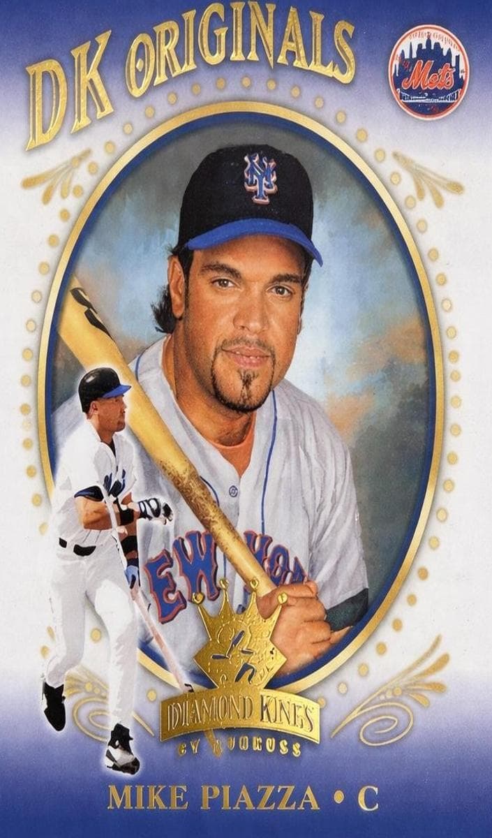 Mike Piazza 2002 panini