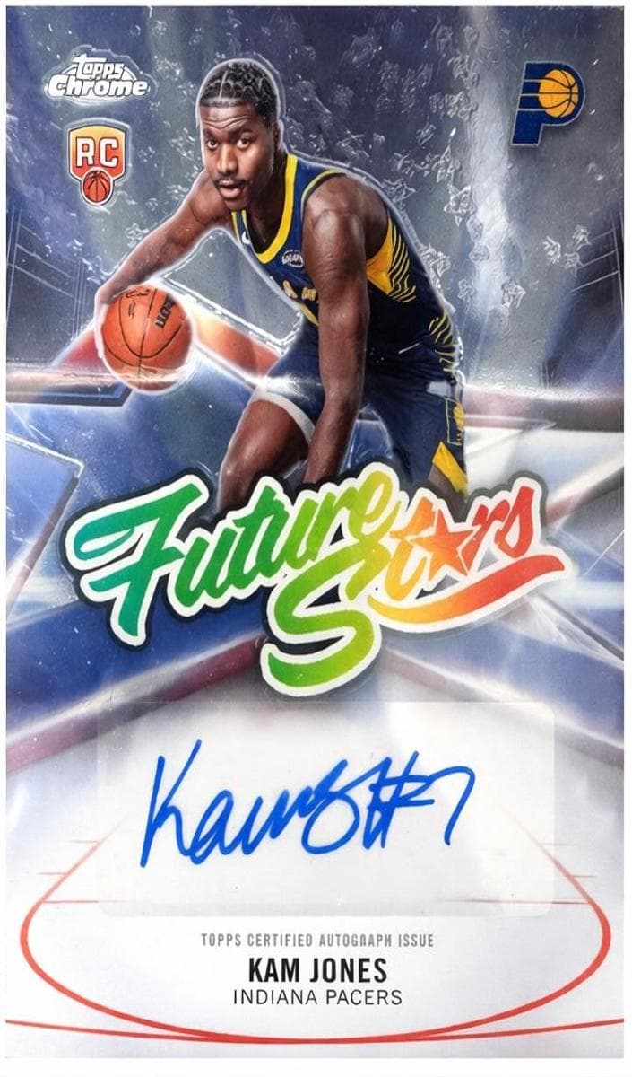 Kam Jones 2025 topps Topps Chrome
