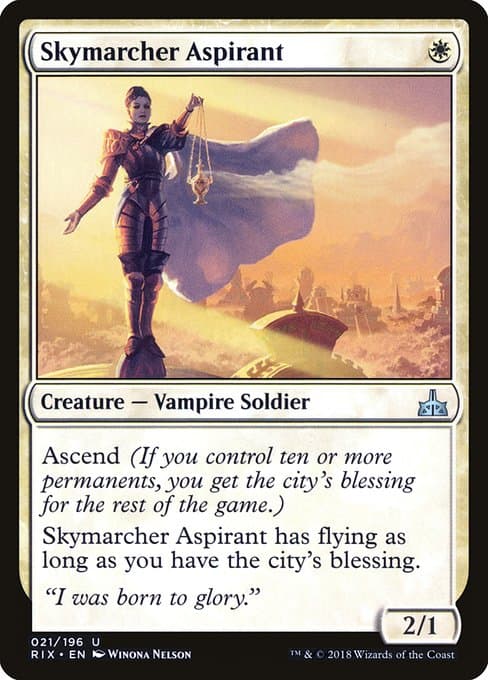 Skymarcher Aspirant 2020 Magic: The Gathering The List Reprints