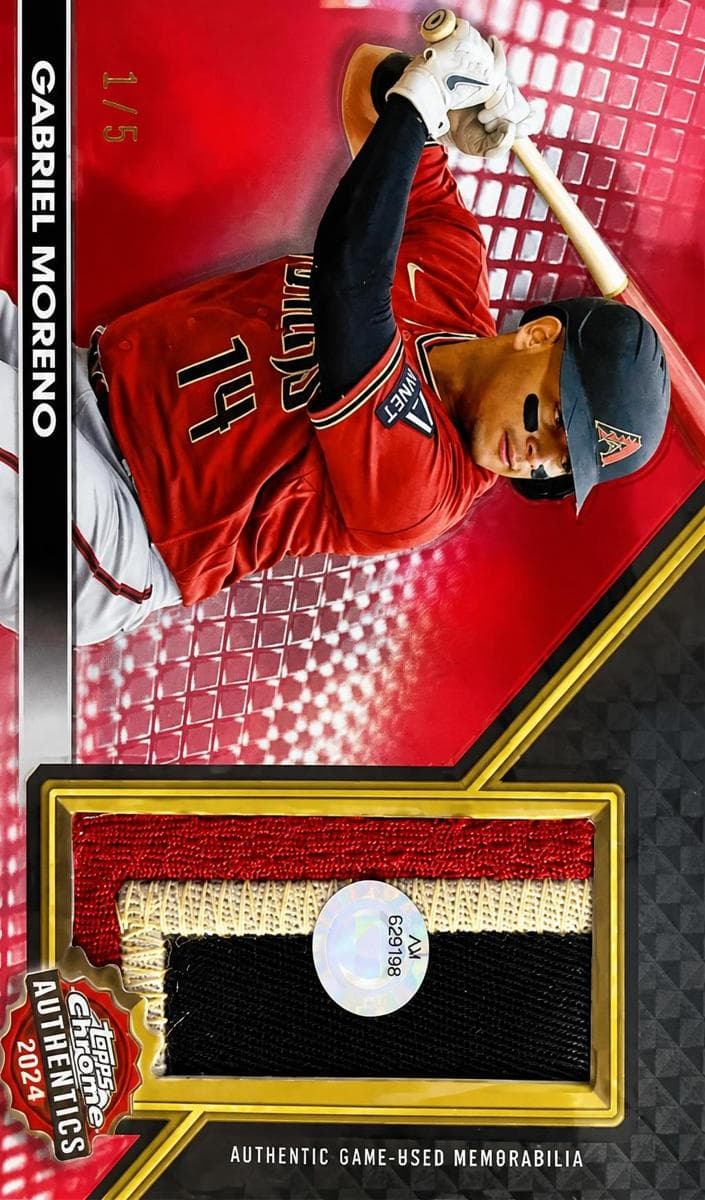 Gabriel Moreno 2024 topps Topps Chrome