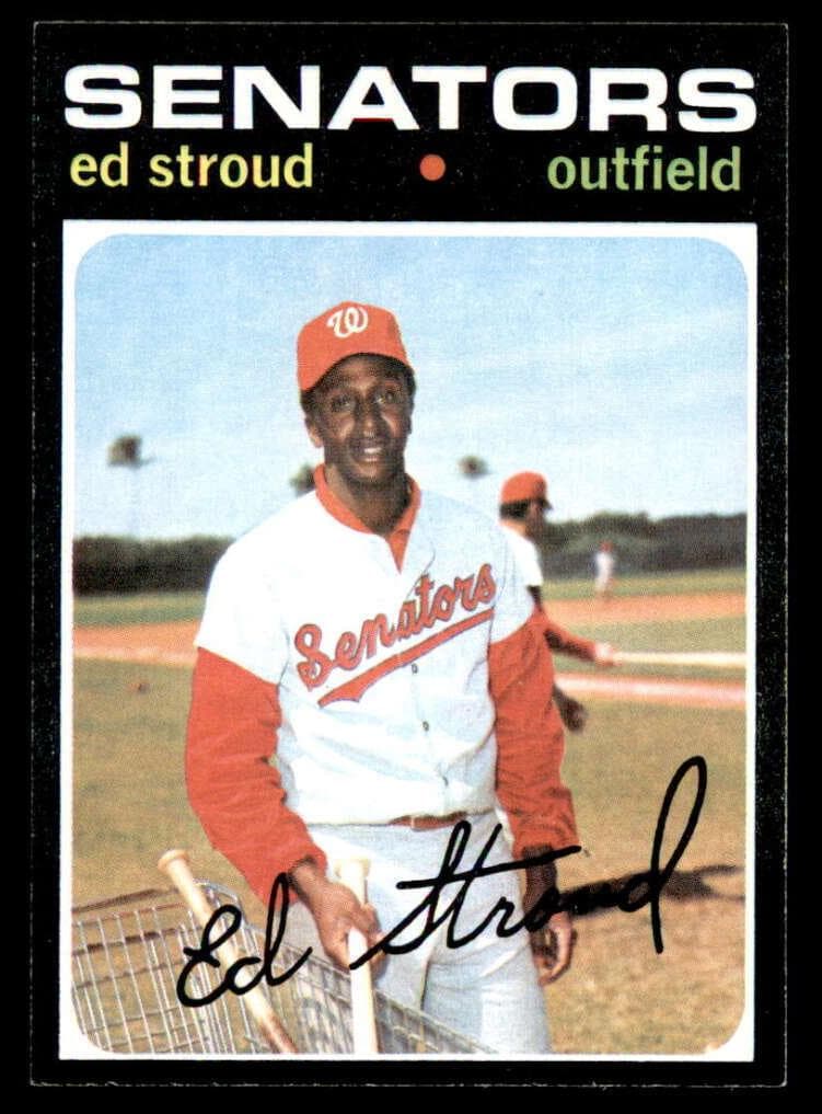 Ed Stroud 1971 topps Topps