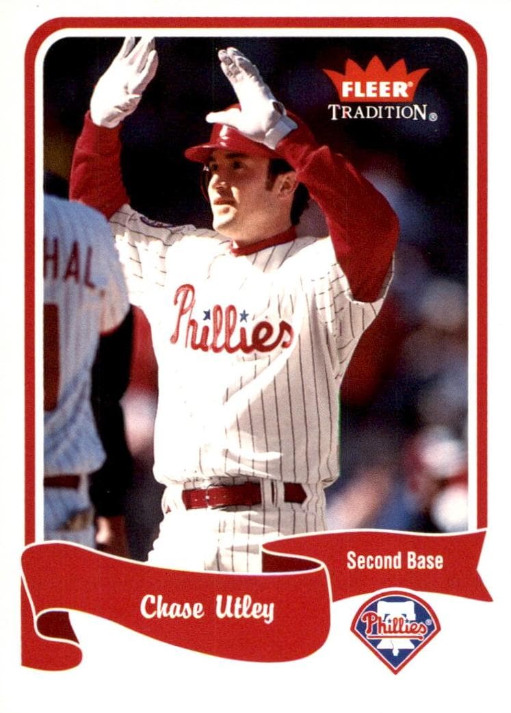 Chase Utley 2004 fleer
