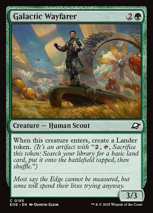 Galactic Wayfarer 2025 Magic: The Gathering Edge of Eternities