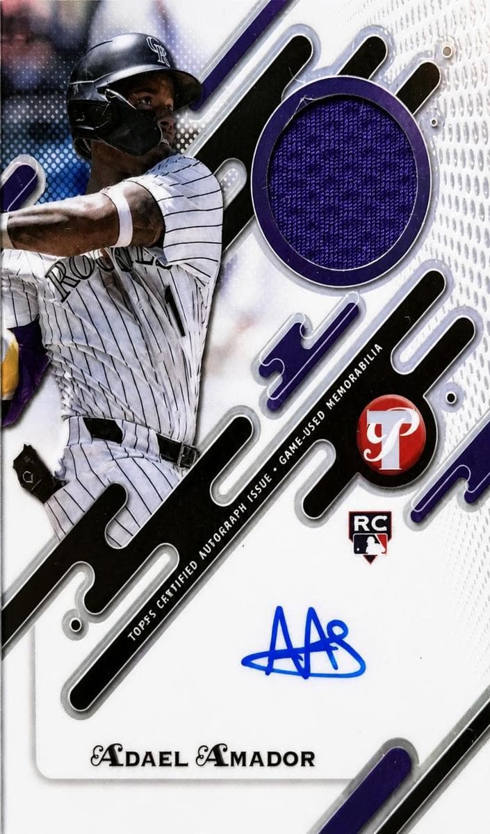 Adael Amador 2025 topps Topps Pristine