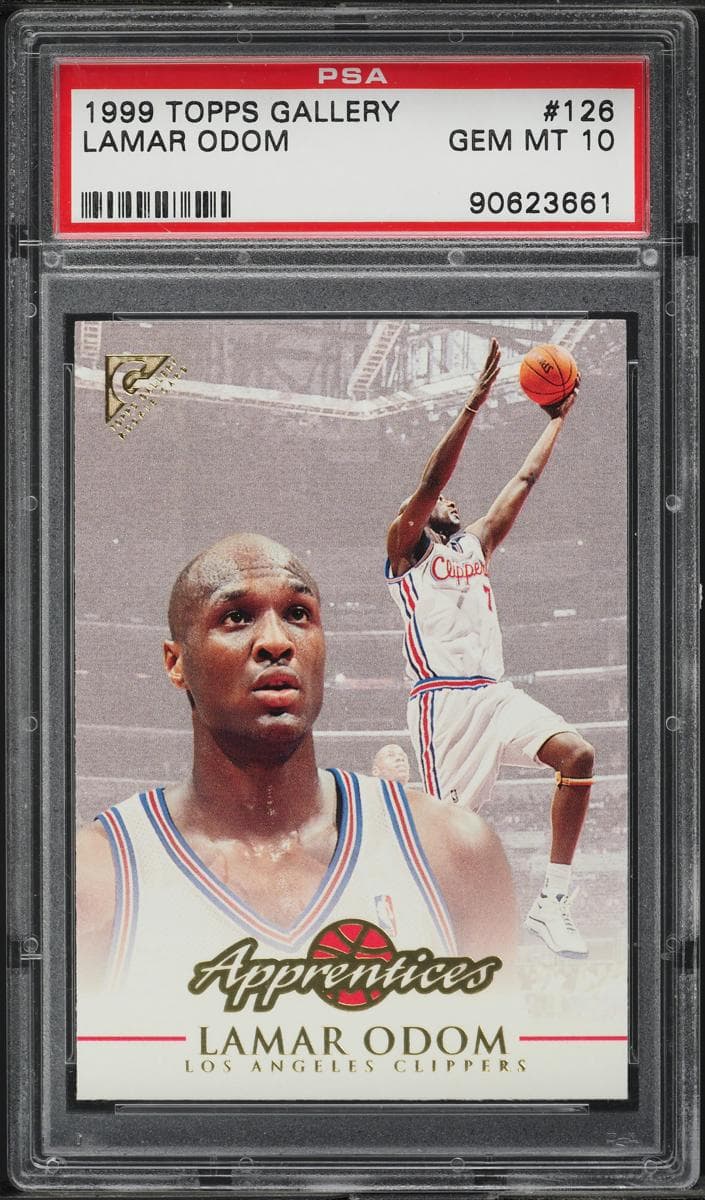 Lamar Odom 1999 topps