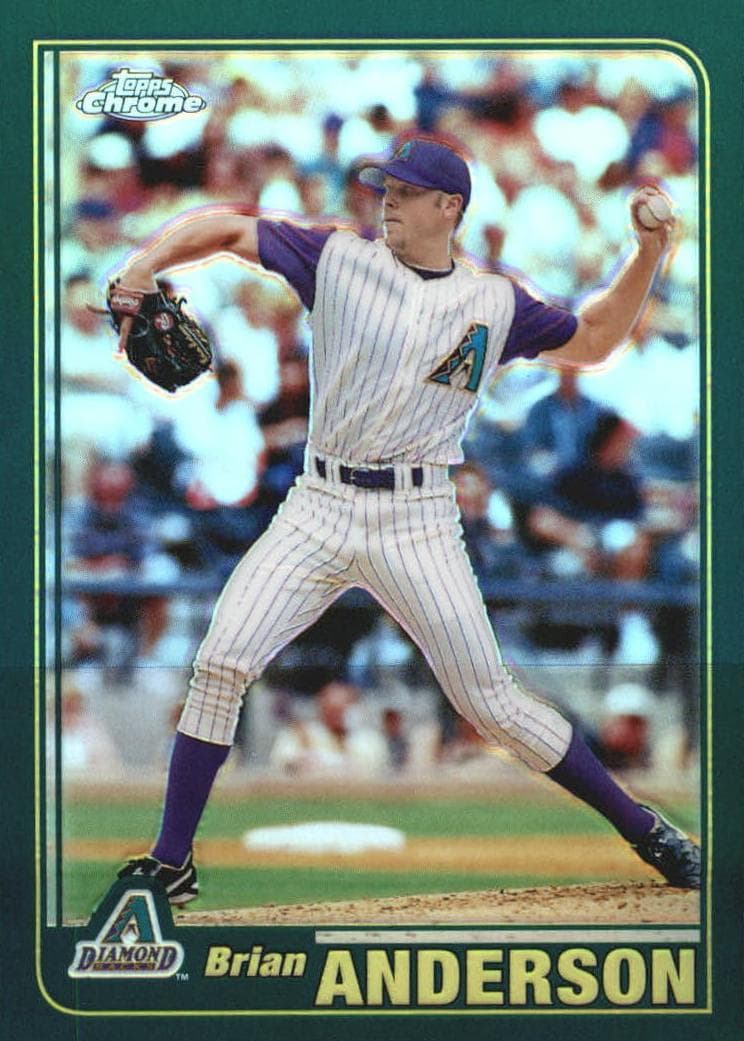 Brian Anderson 2001 topps Topps Chrome