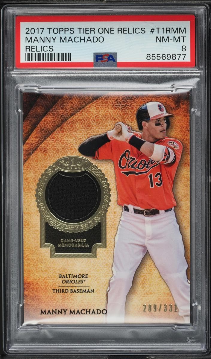 Manny Machado 2017 topps