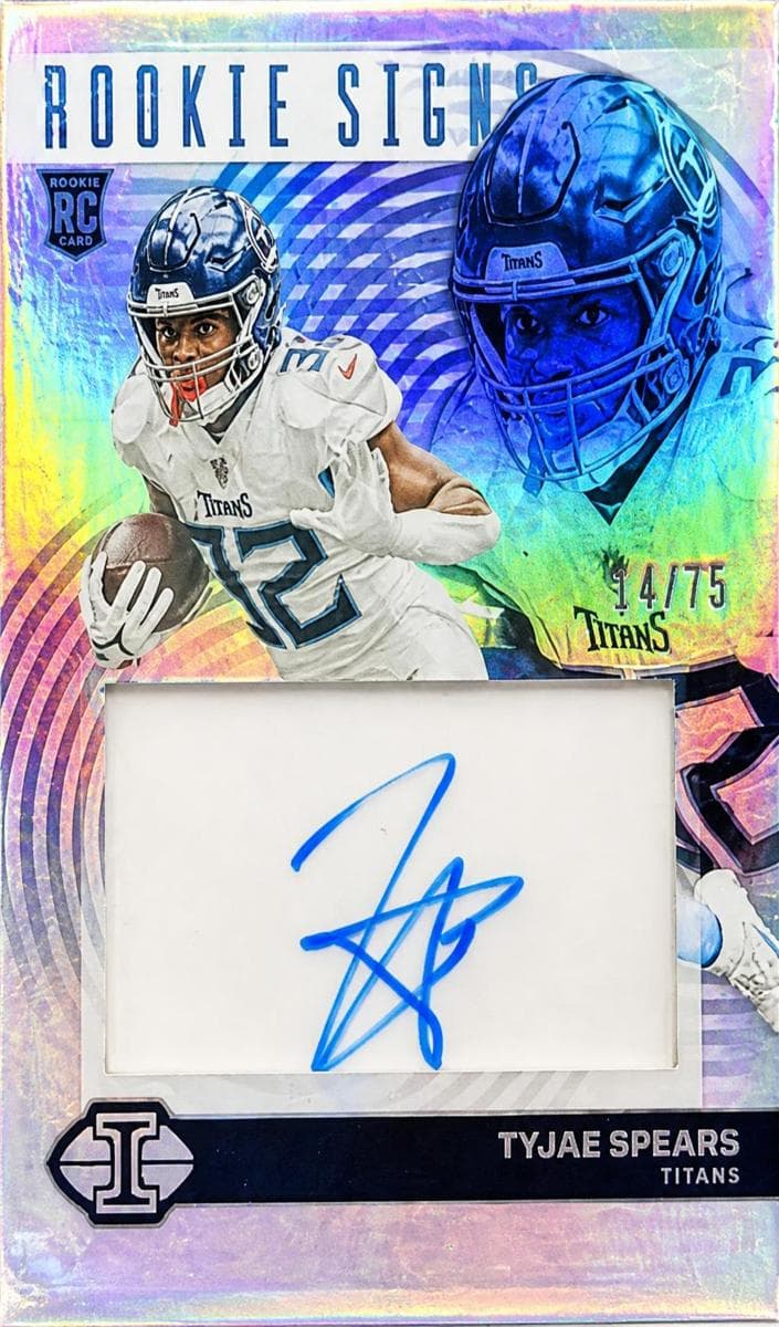 Tyjae Spears 2023 panini Panini Mosaic