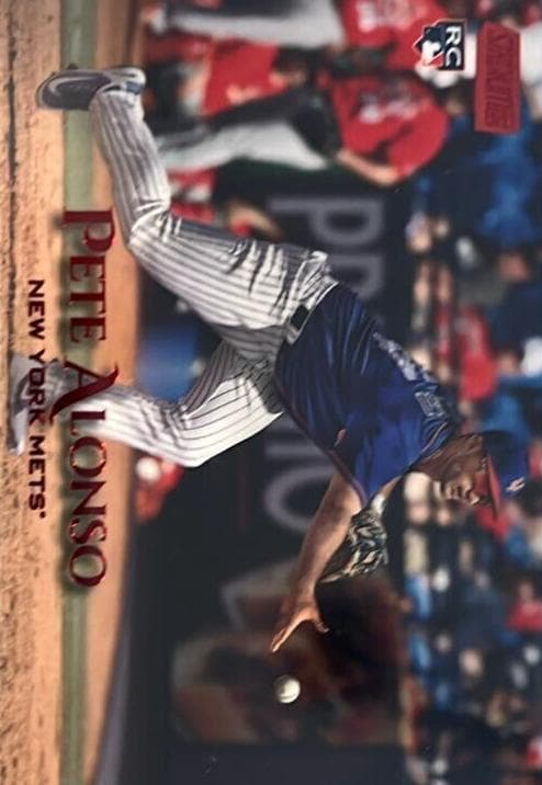 Pete Alonso 2019 topps Stadium Club
