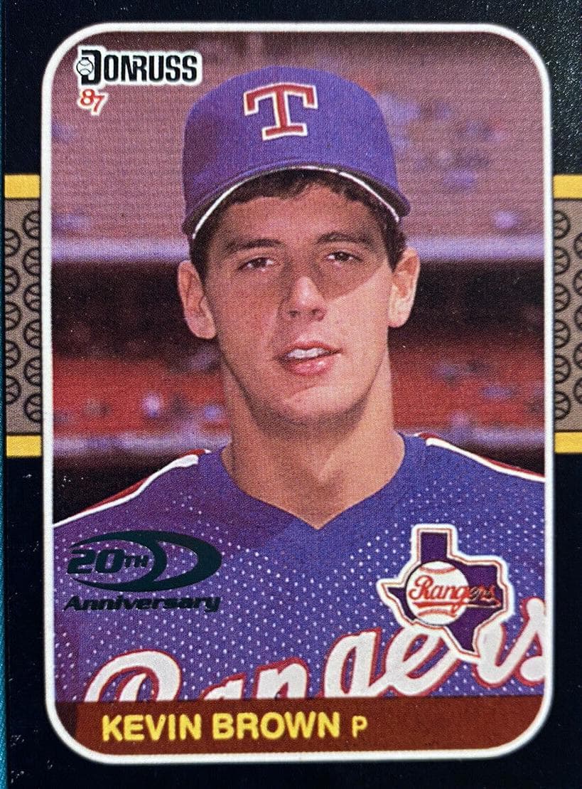 Kevin Brown 2001 panini Donruss