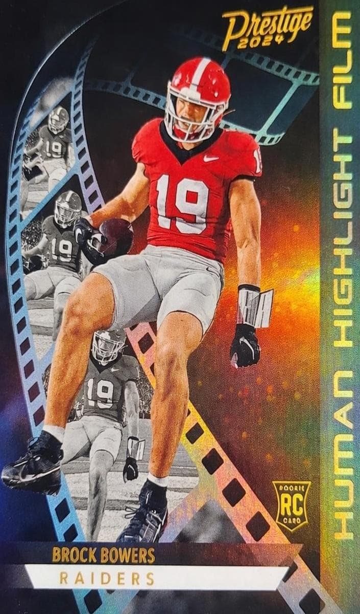 Brock Bowers 2024 panini Panini Prestige