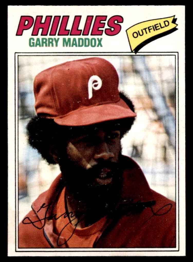 Garry Maddox 1977 topps O-Pee-Chee