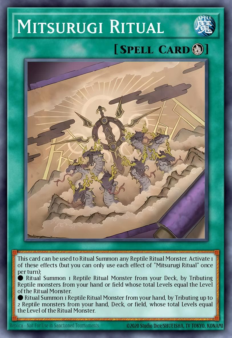 Mitsurugi Ritual 2025 Yu-Gi-Oh! Supreme Darkness