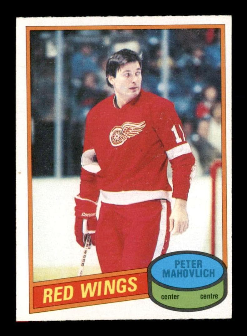 Pete Mahovlich 1980 topps Topps