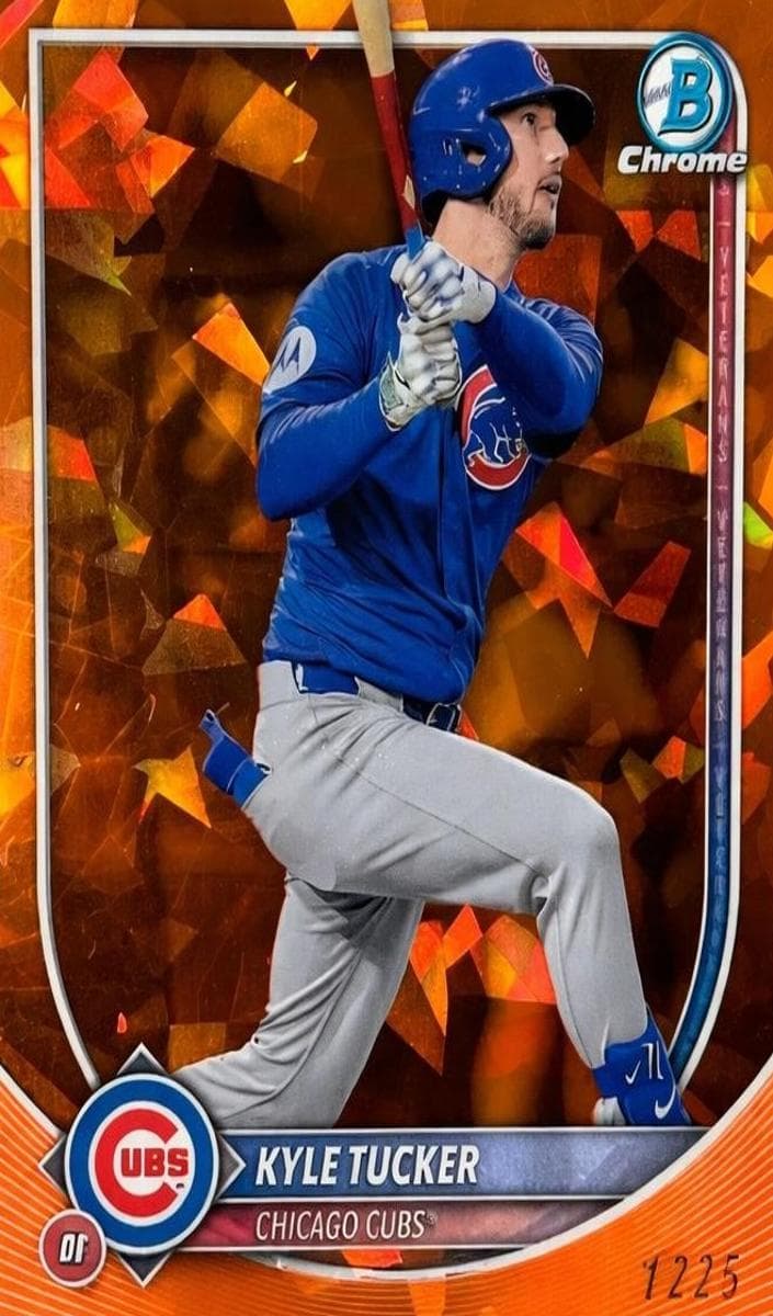 Kyle Tucker 2025 bowman Bowman Chrome