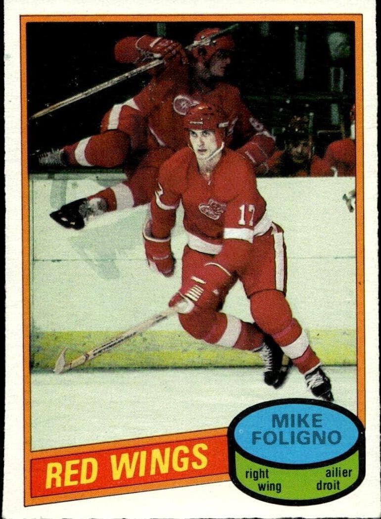 Mike Foligno 1980 o-pee-chee O-Pee-Chee