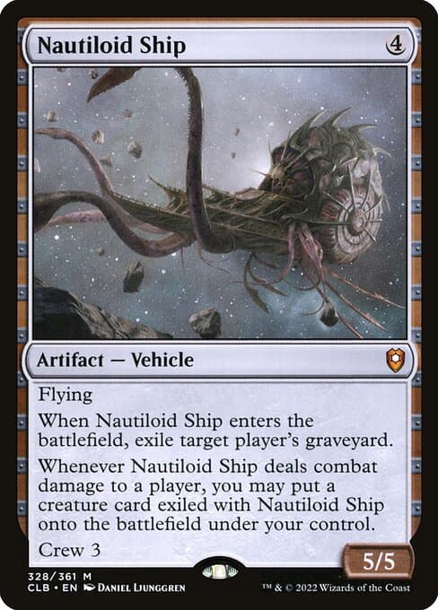 Nautiloid Ship 2022 Magic: The Gathering Commander Legends: Battle for Baldur's Gate