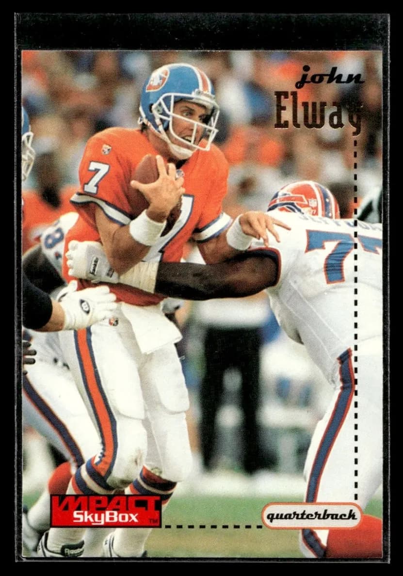 John Elway 1996 fleer