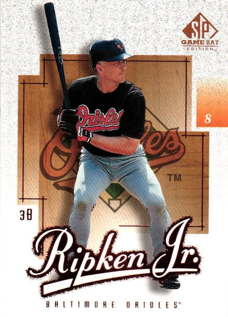 Cal Ripken Jr 2001 unknown SP Game Bat Edition