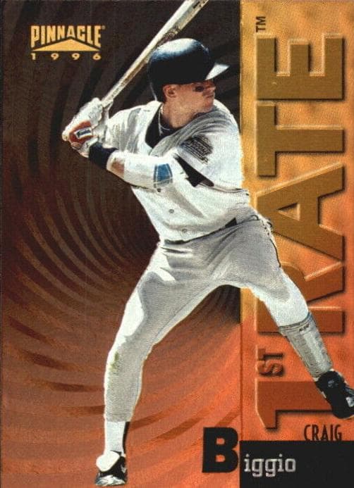 Craig Biggio 1996 unknown Pinnacle