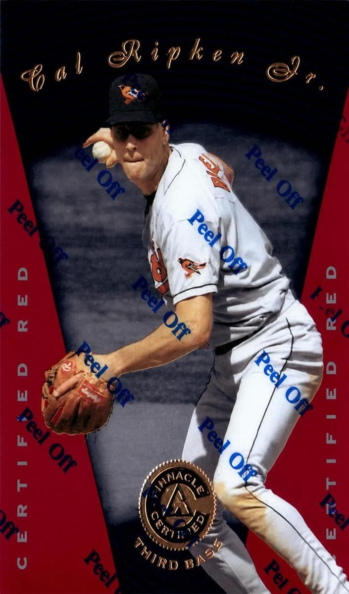 Cal Ripken Jr. 1997 panini Pinnacle Certified