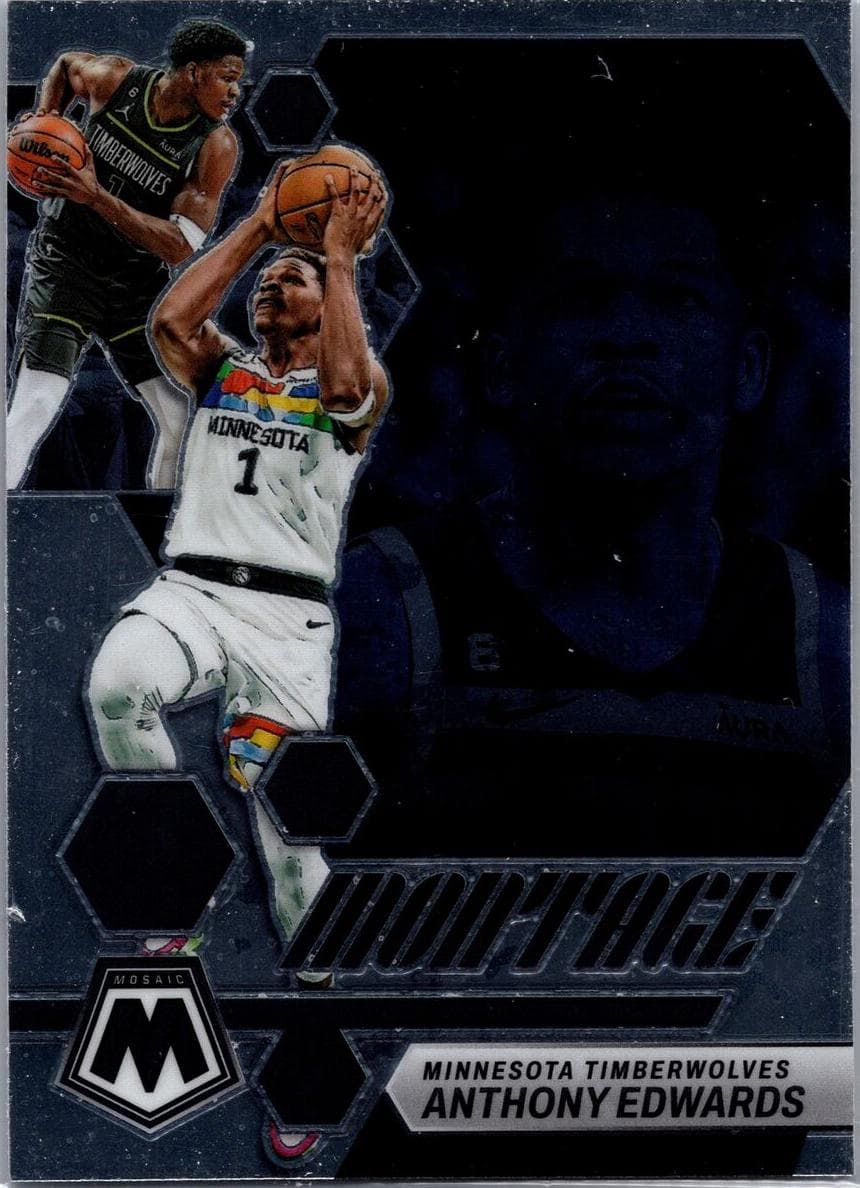 Anthony Edwards 2022 panini Panini Mosaic