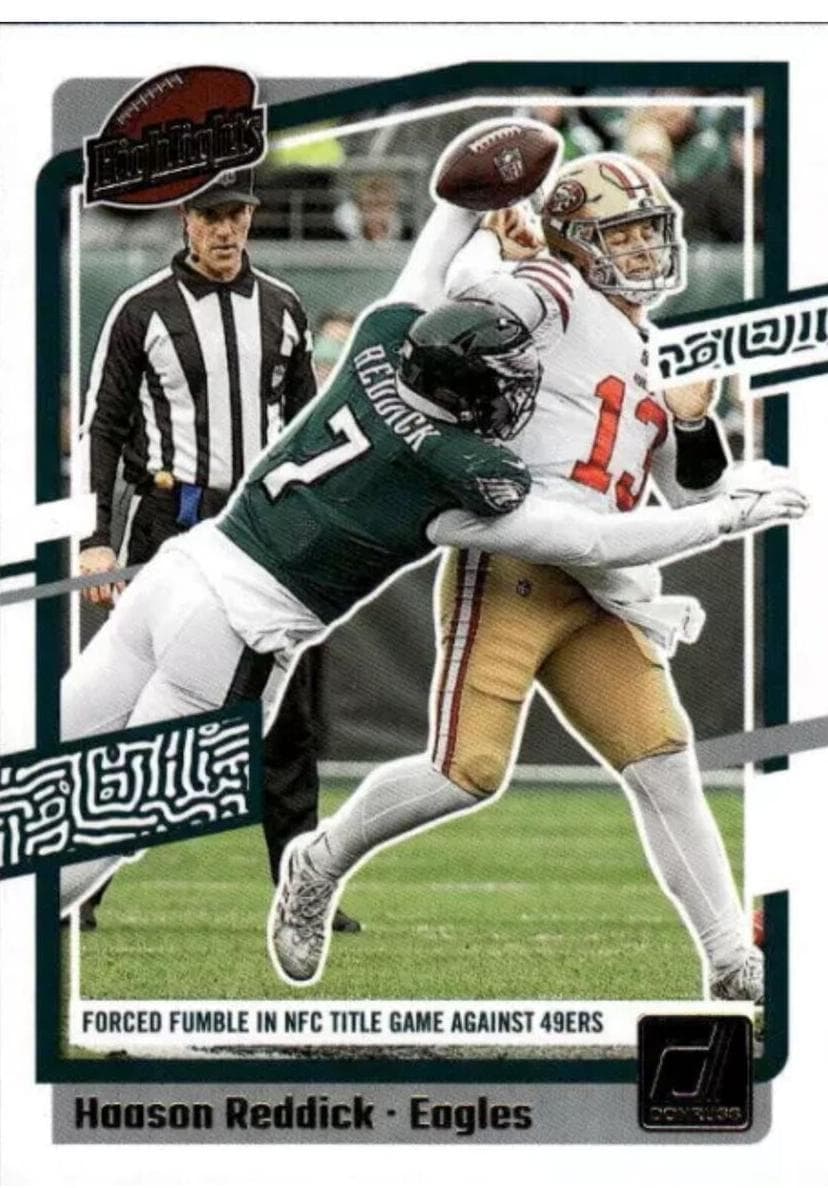 Haason Reddick 2023 panini Panini Donruss