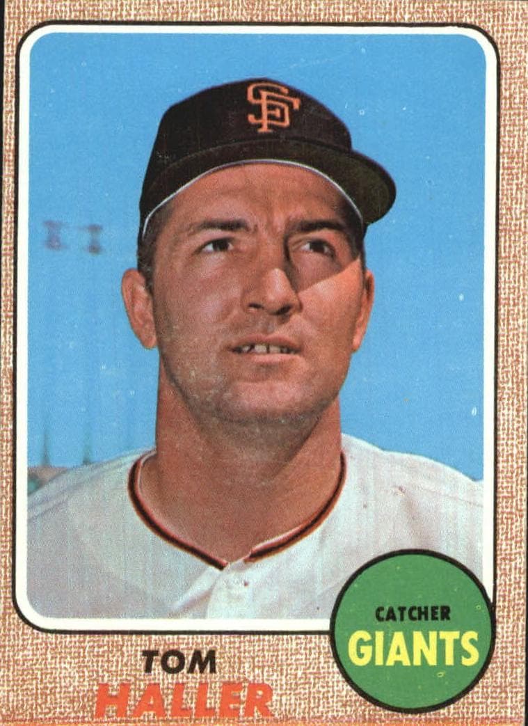 Tom Haller 1968 topps Topps