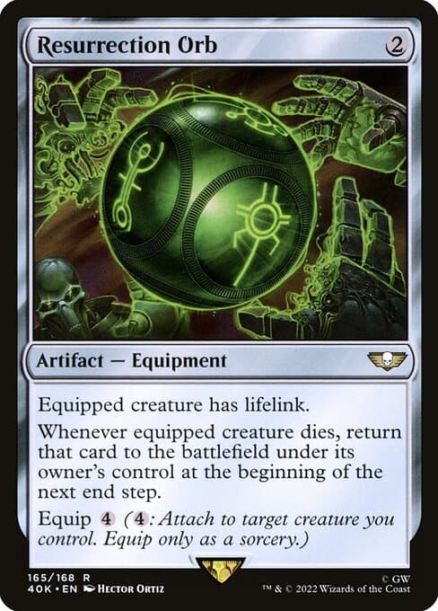 Resurrection Orb 2022 Magic: The Gathering Warhammer 40,000
