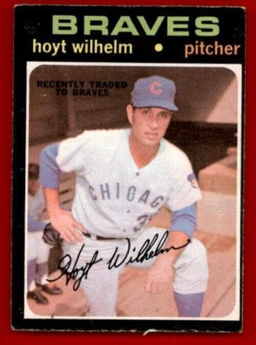 Hoyt Wilhelm 1971 topps O-Pee-Chee