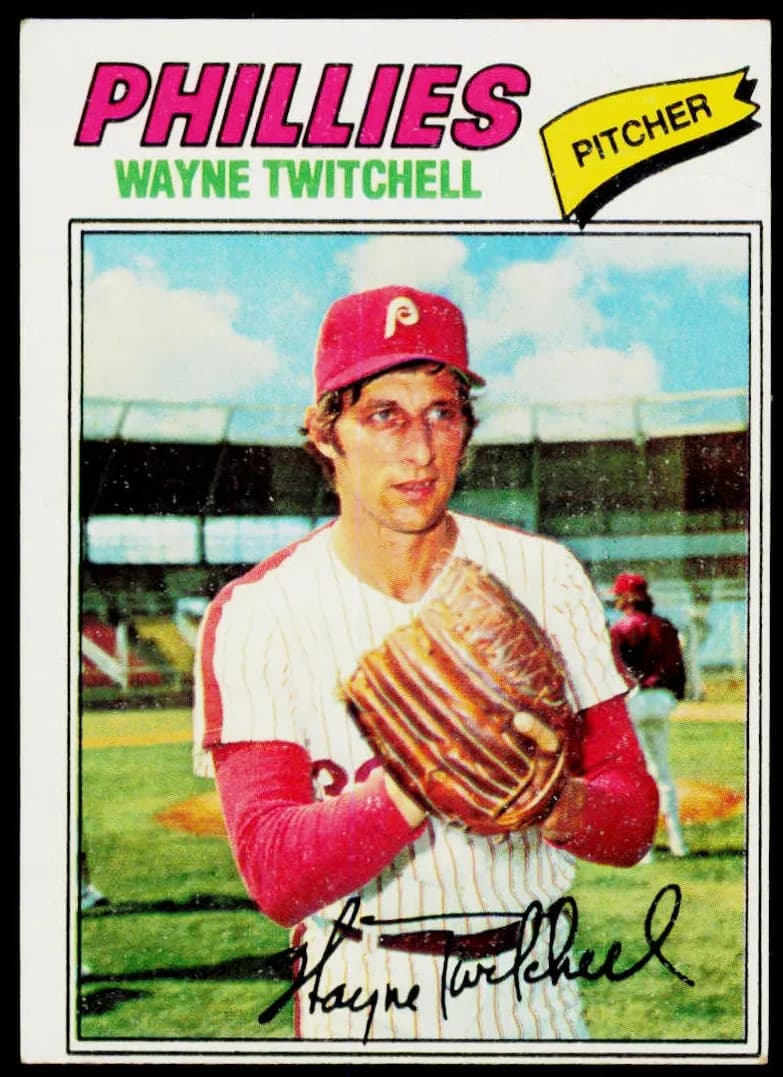 Wayne Twitchell 1977 topps Topps