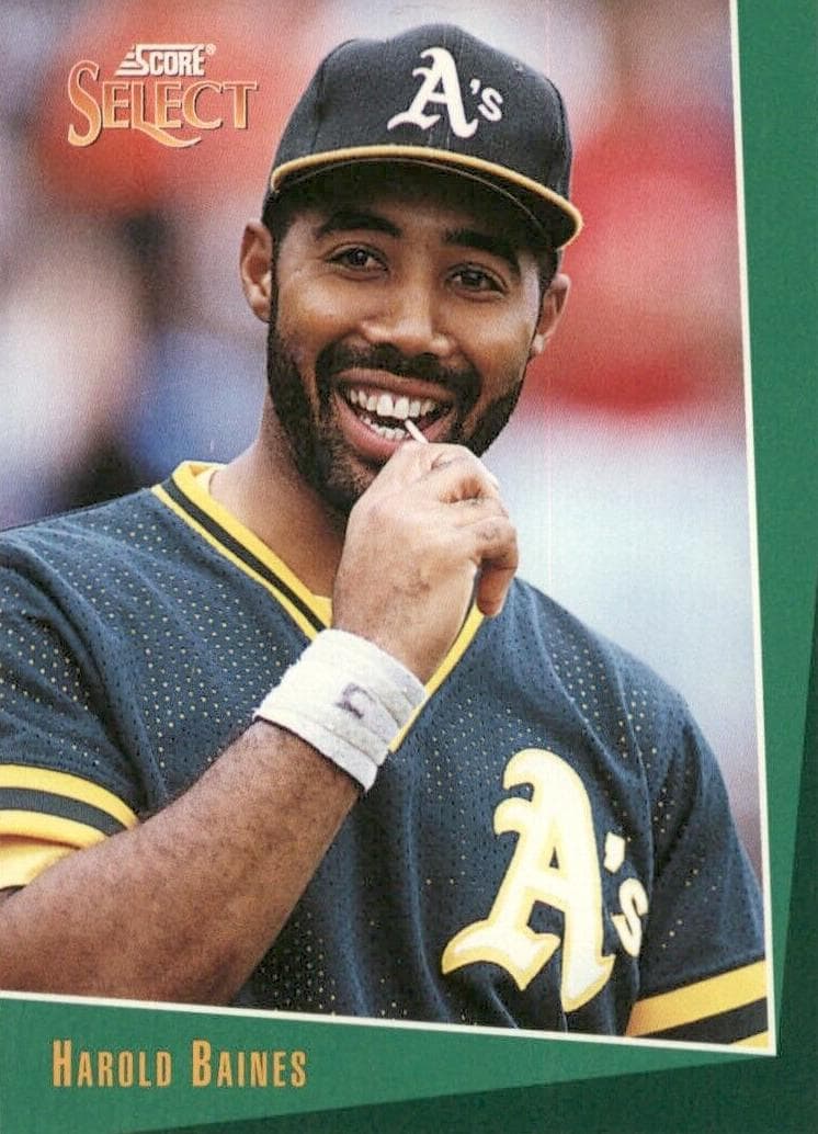 Harold Baines 1993 panini Select