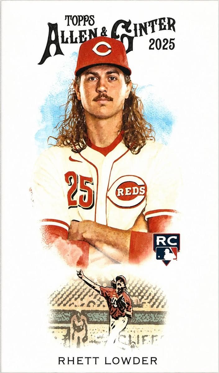 Rhett Lowder 2025 topps Allen & Ginter