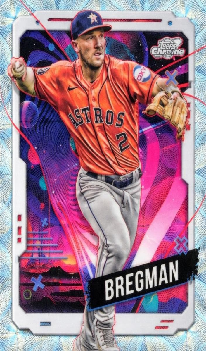 Alex Bregman 2024 topps Topps Cosmic Chrome
