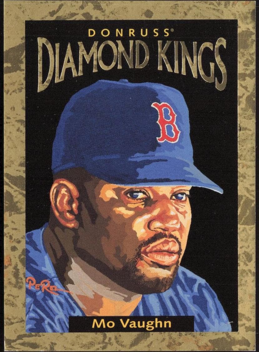 Mo Vaughn 1996 panini