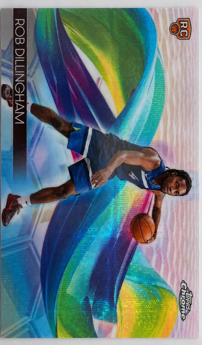 Rob Dillingham 2024 topps Topps Chrome