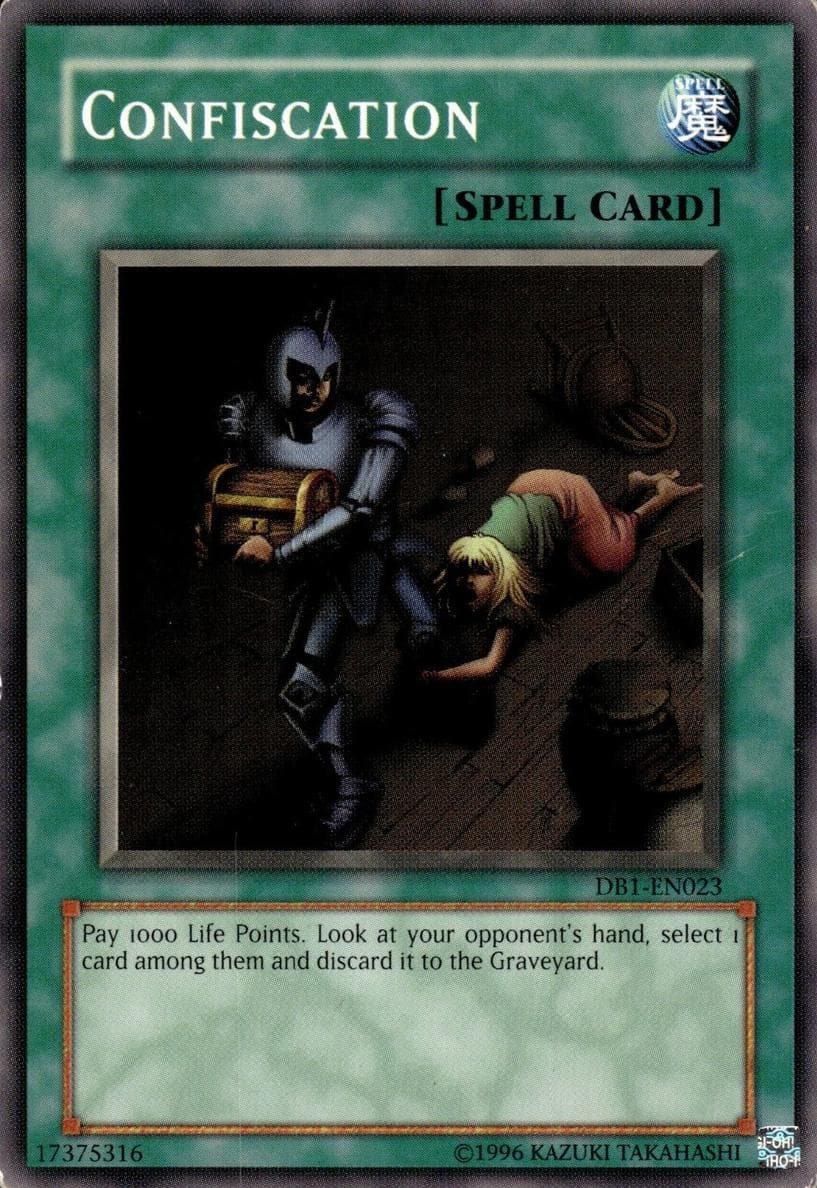 Confiscation 2004 Yu-Gi-Oh! Dark Beginning 1